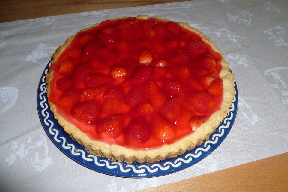 Erdbeer-Joghurt-Quark-Tarte