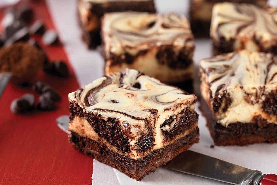 Chocolate Cheesecake Brownies