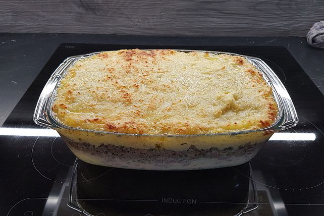 Kartoffelpüree-Hackfleisch-Auflauf - Hachis Parmentier von ...