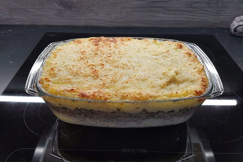 Kartoffelpüree-Hackfleisch-Auflauf - Hachis Parmentier