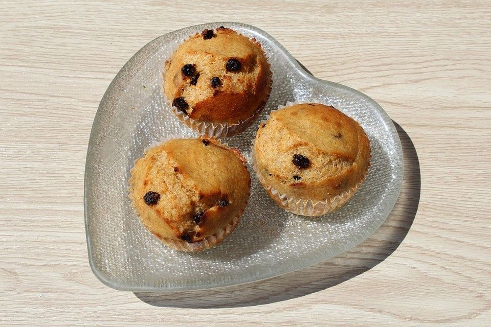 Quark-Preiselbeer-Muffins