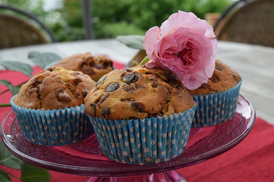 Saftige Bananen-Schoko-Muffins mit  Licor43