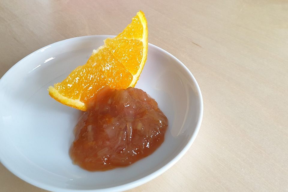 Rhabarber-Orangen-Marmelade