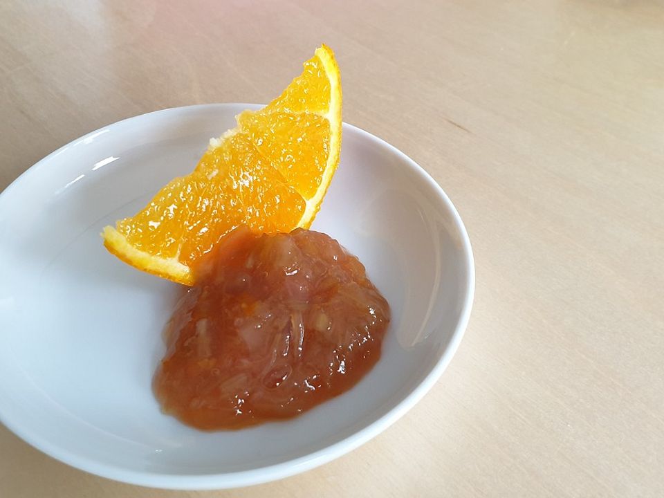 Rhabarber-Orangen-Marmelade von GenussJunkie| Chefkoch