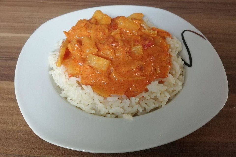 Fruchtig, scharfes Curry à la Marco