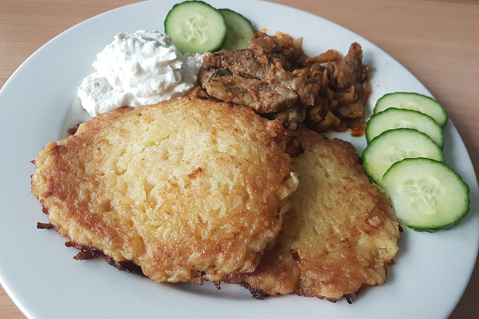 Böhmische Kartoffelpuffer