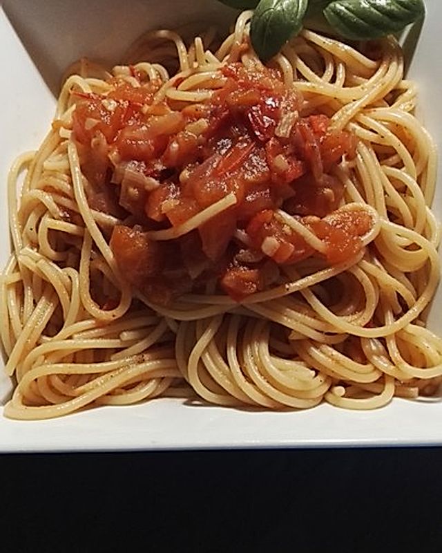 Spaghetti aglio e olio speciale alla Katharina