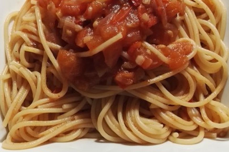 Spaghetti aglio e olio speciale alla Katharina