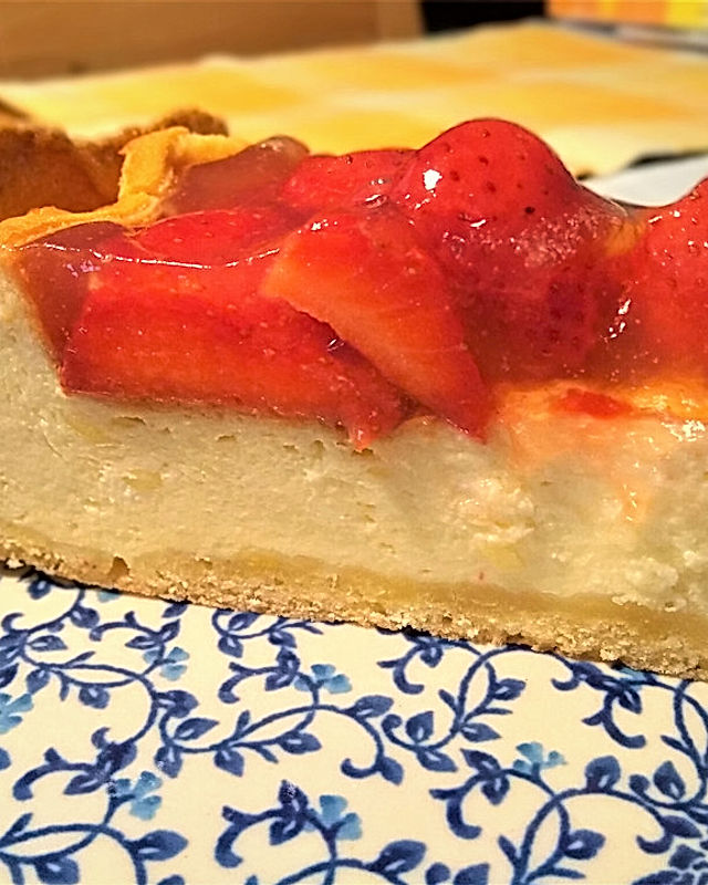 Erdbeer-Mascarpone-Quarkkuchen