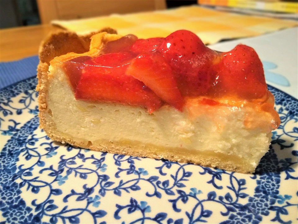 Erdbeer-Mascarpone-Quarkkuchen von Anaid55| Chefkoch