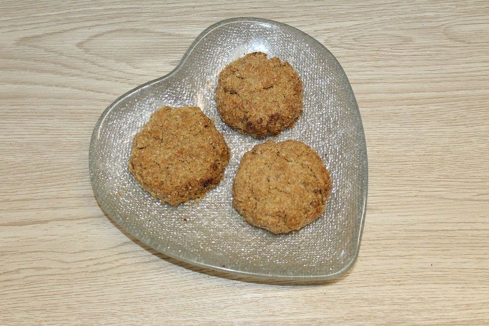 Plätzchen mit Zitrone und Olivenöl