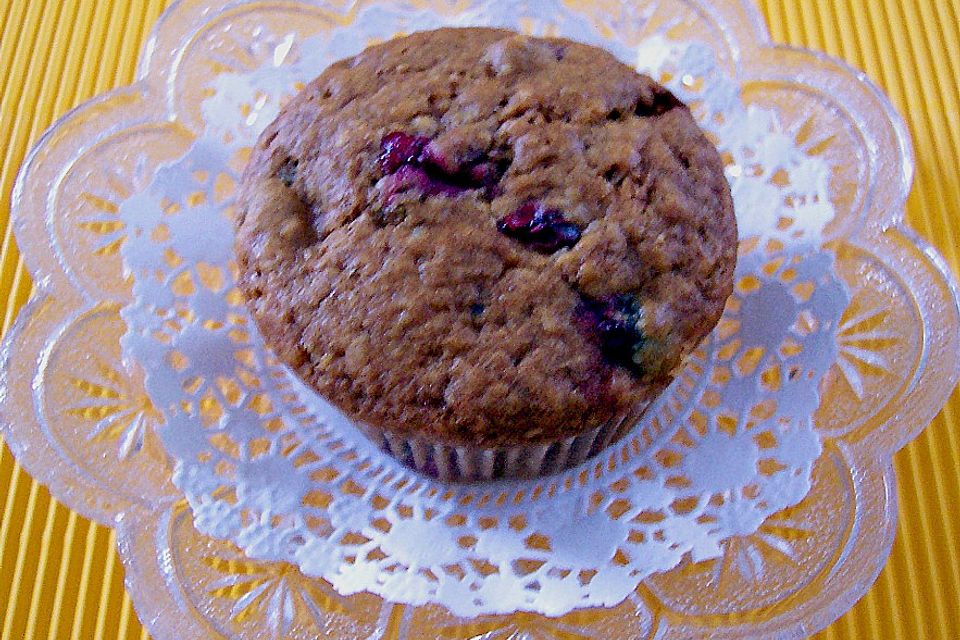 Christmas Morning Cranberry-Muffins