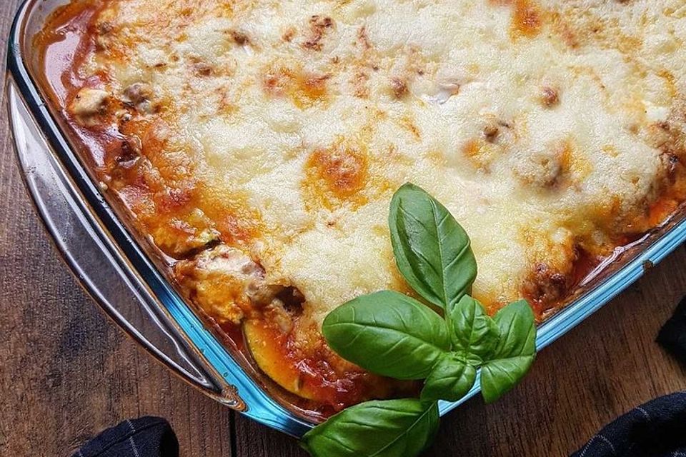 Zucchini-Lasagne