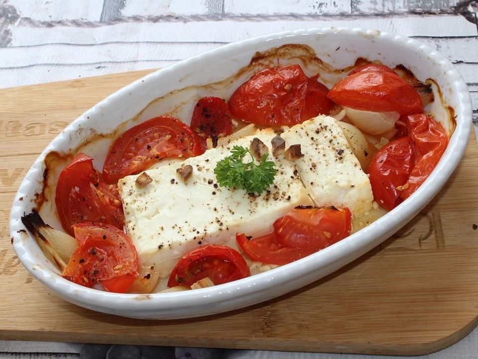 Ofen-Feta mit Tomaten von Jasmintm | Chefkoch