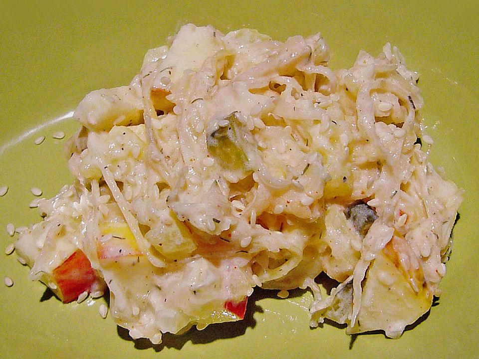 Kraut - Kartoffel - Salat von Seehuhn | Chefkoch