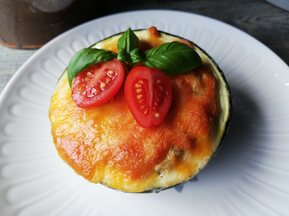 Gefüllte Zucchini mit Thunfisch und Frischkäse von Kathi9875| Chefkoch