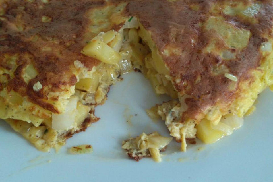 Kartoffeltortilla mit Mairübchen