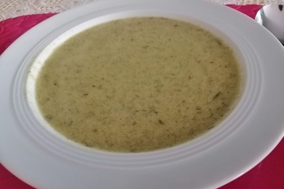 Spargel-Bärlauchsuppe