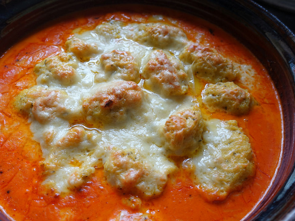 PolentaGnocchi in PaprikaZimtrahm von hefide Chefkoch