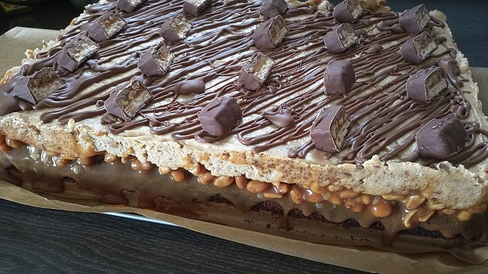 Snickers Kuchen Von Flino Chefkoch 