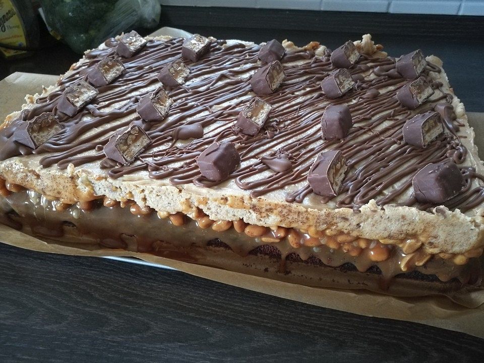 Snickers-Kuchen von Flino| Chefkoch