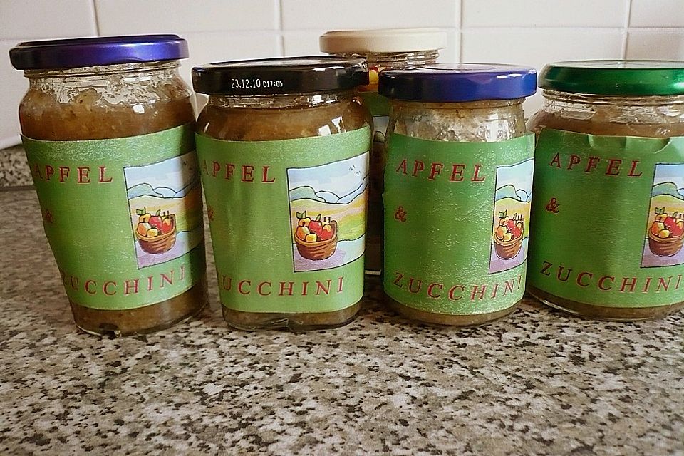 Apfel - Zucchini - Marmelade