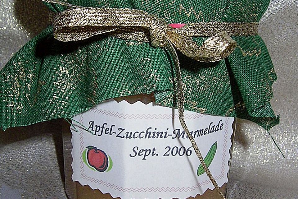 Apfel - Zucchini - Marmelade