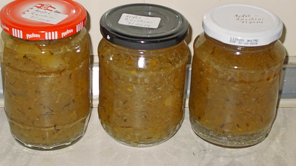 Apfel - Zucchini - Marmelade von kawabaer
