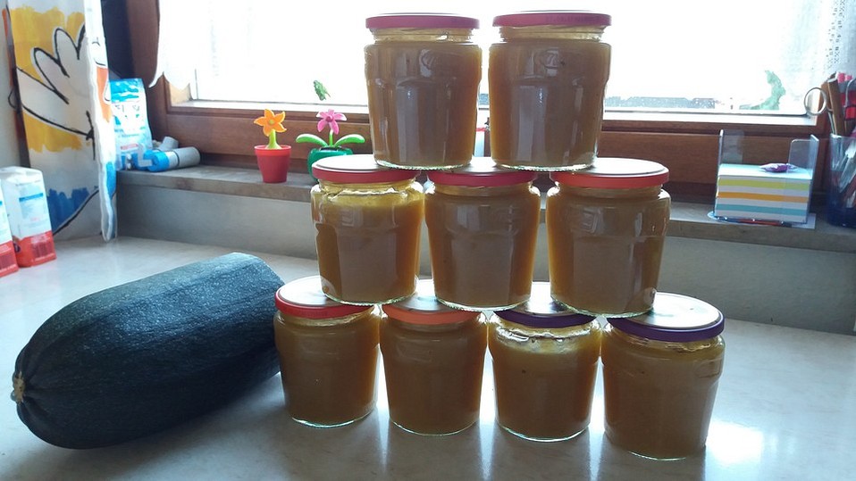Apfel - Zucchini - Marmelade von kawabaer