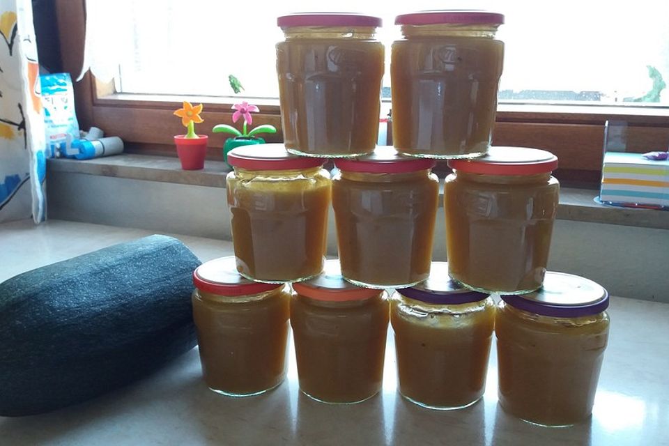 Apfel - Zucchini - Marmelade