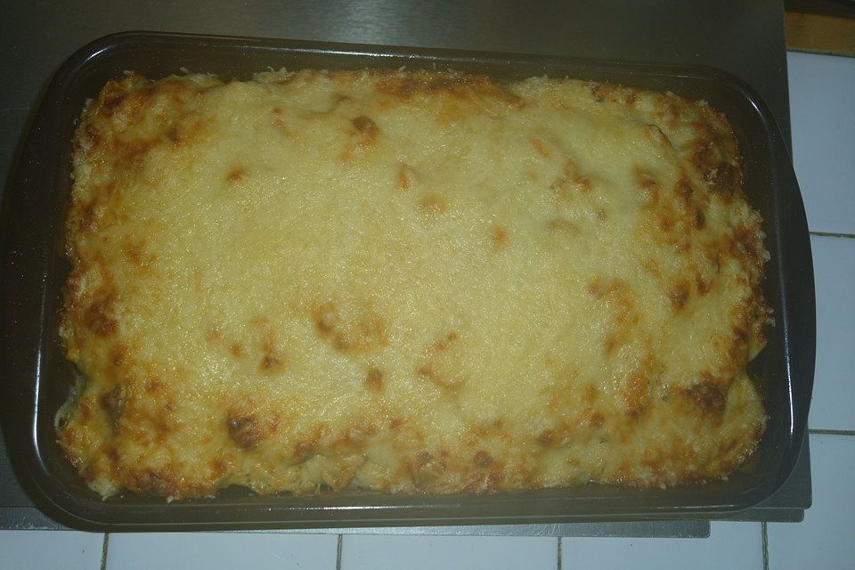 Kartoffelgratin mit Allerlei