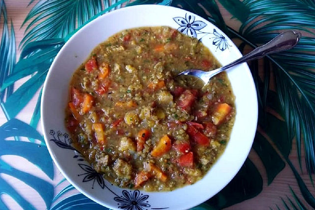 Linsentopf mit Kochbananen von Schlotzetti| Chefkoch