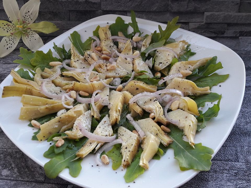 Artischocken-Rucola-Salat von yatasgirl | Chefkoch