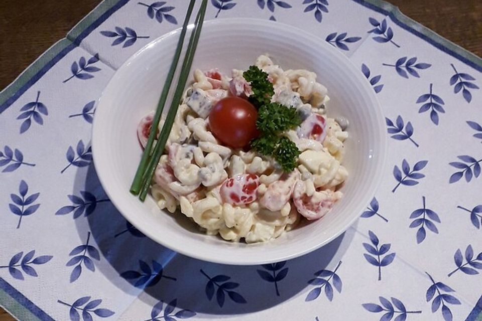 Nudelsalat für die Mädels Nudelsalat für die Mädels