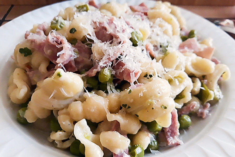 One-Pot-Pasta Prosciutto