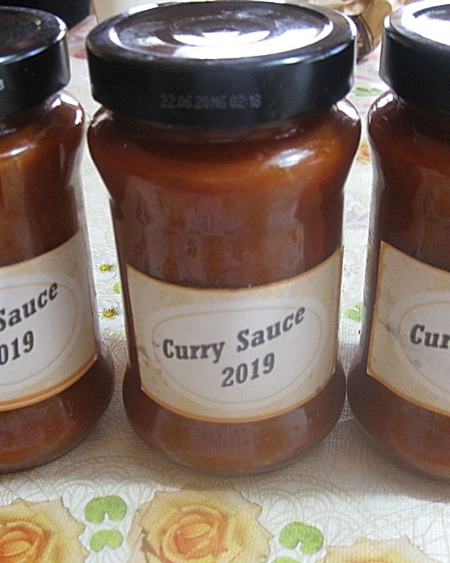 ,Die Sauce' für Currywurst, stückig