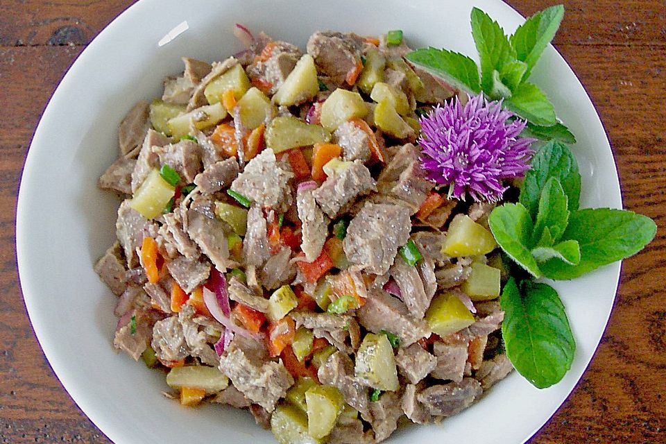 Würziger Rindfleischsalat