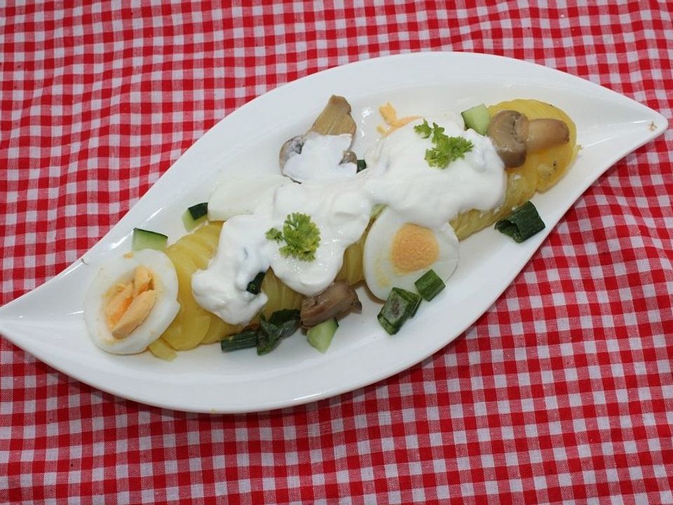 Kartoffelsalat mit Pilzen - Kochen Gut | kochengut.de