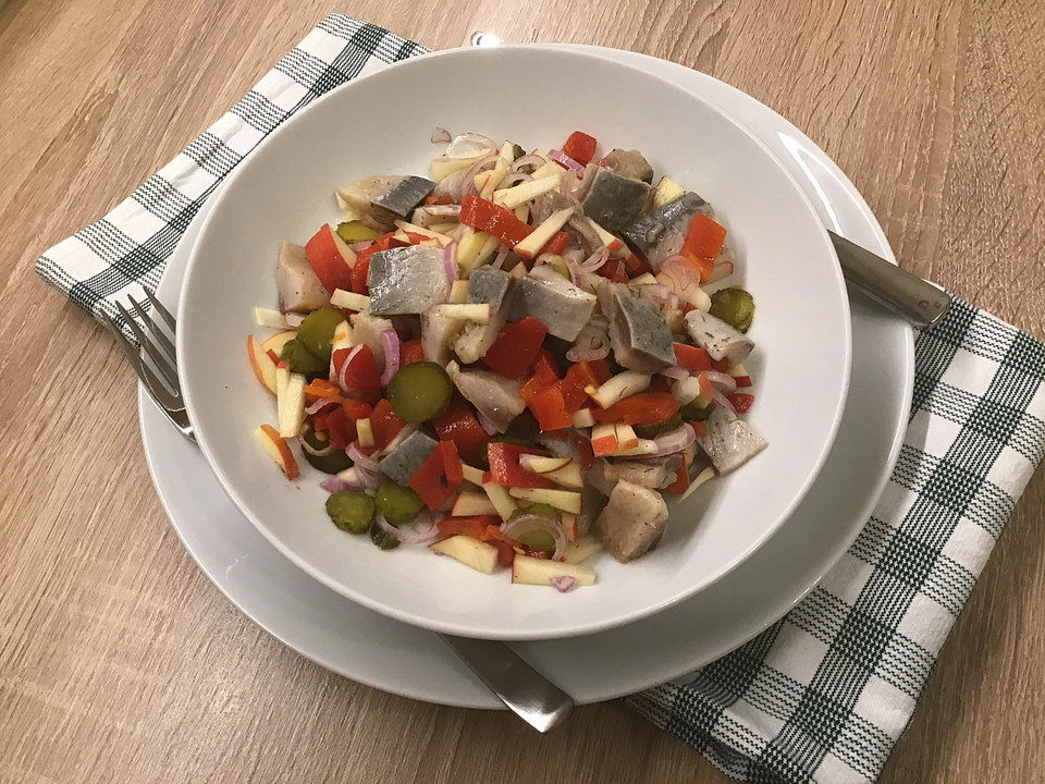 Matjes-Salat à la Didi von dieterfreundt| Chefkoch