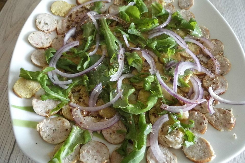 Bratwurst-Carpaccio Bratwurst-Carpaccio