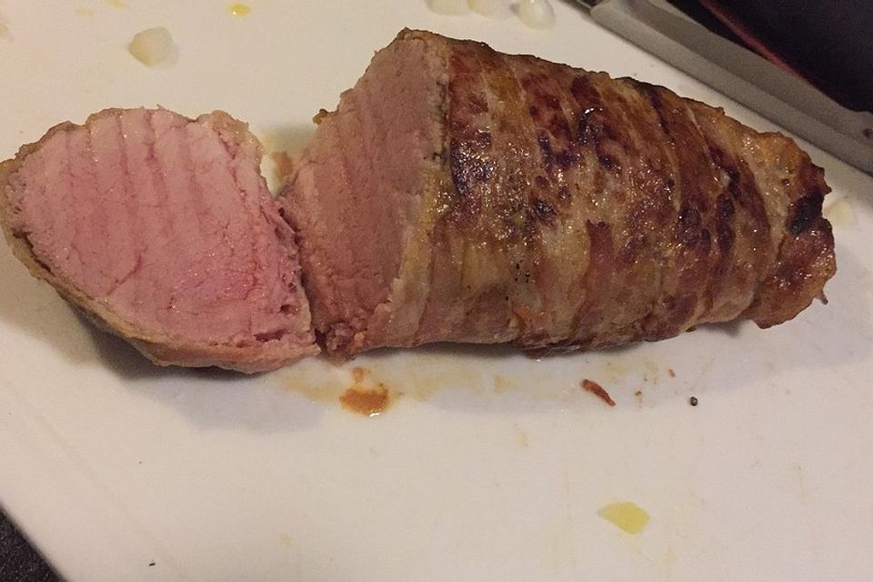 Schweinefilet im Speckmantel