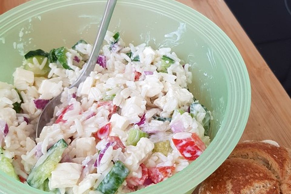 Griechischer Reissalat