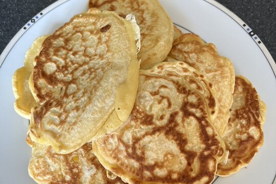 Pancakes mit Apfel