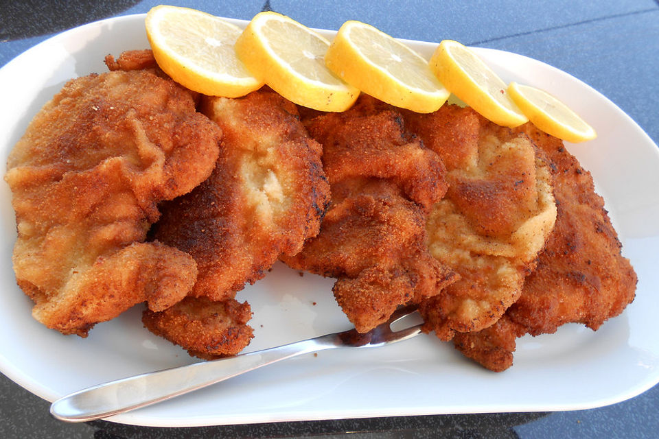 Perfektes Schnitzel aus dem Ofen