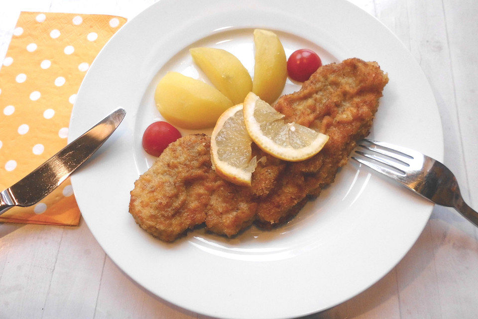 Perfektes Schnitzel aus dem Ofen