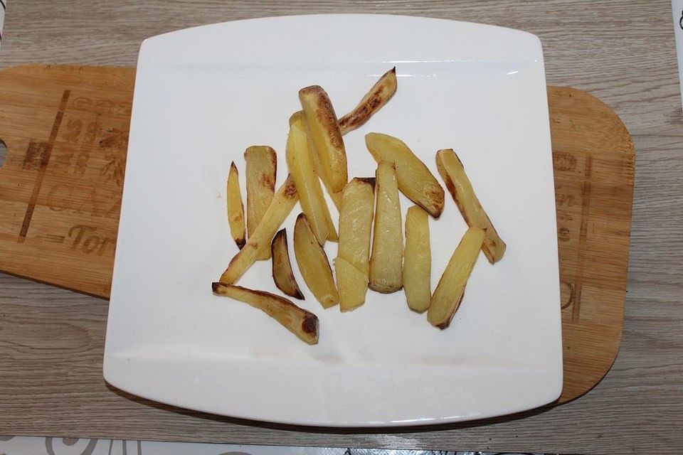 Pommes aus dem Backofen ohne Fett