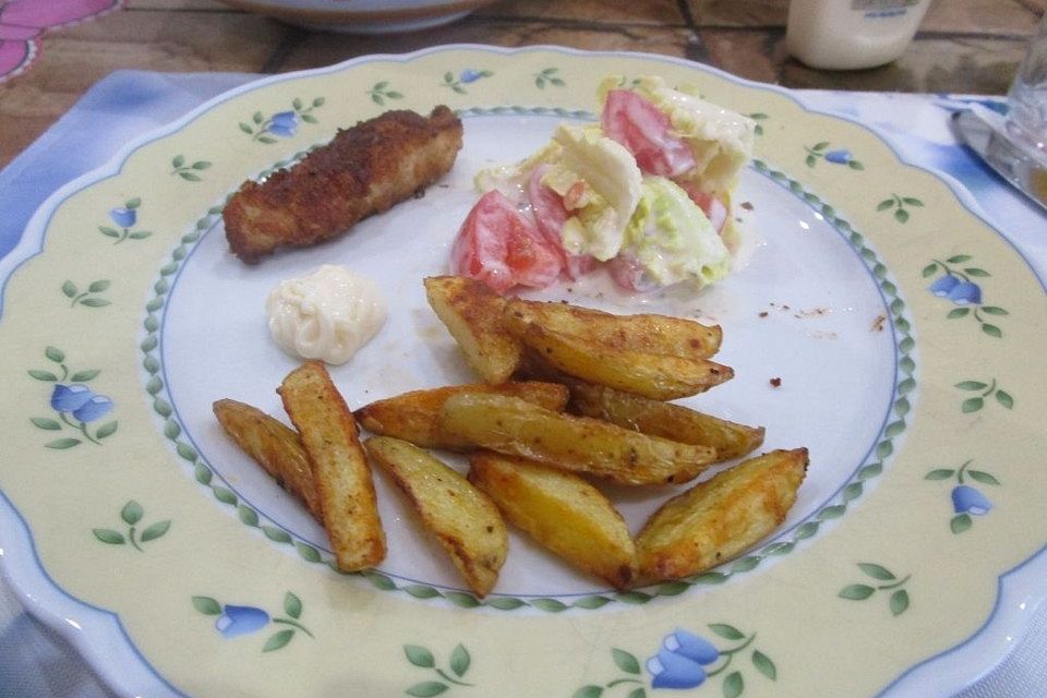 Pommes aus dem Backofen ohne Fett