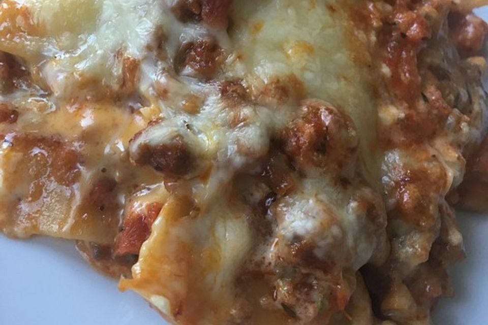 Einfache Lasagne