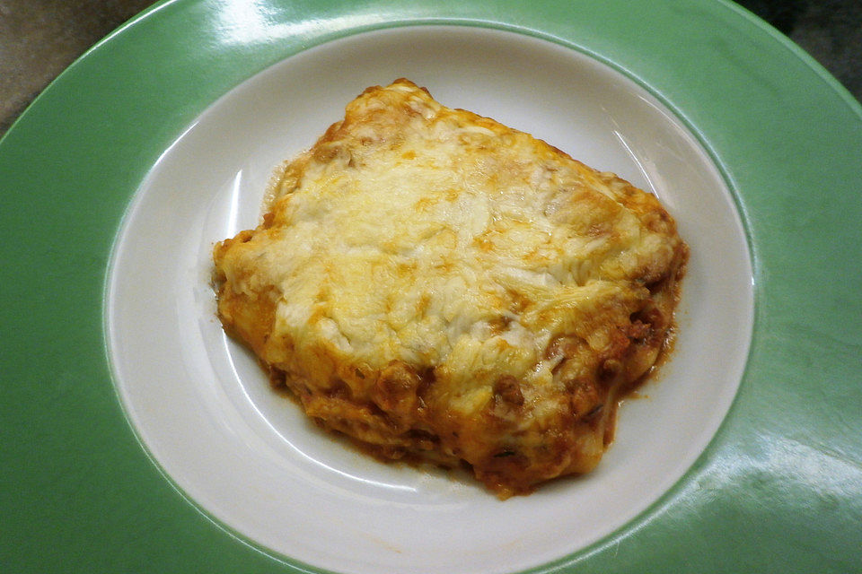 Einfache Lasagne