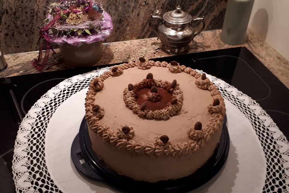 Cappucinotorte gluten- und lactosefrei